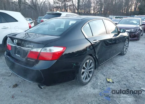 2015 Honda Accord Sport из США, поврежденный, VIN 1HGCR2F53FA175896